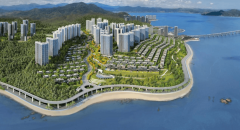 关港口更是有城际巴士中转碧桂园维港半岛；历